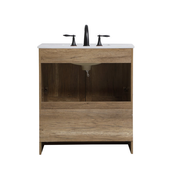 Foundry Select Shirk 30'' Freestanding Single Bathroom Vanity with